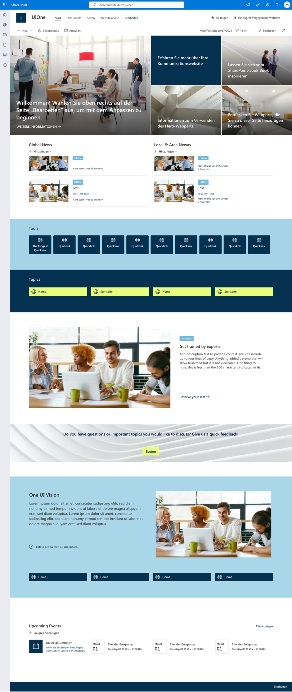 Universal Investment: Inspirierendes Social Intranet